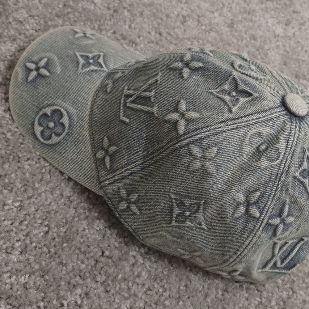 Louis Vuitton Blue Monogram Denim Hat